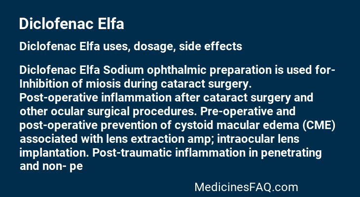 Diclofenac Elfa