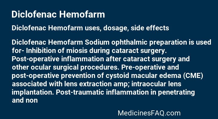 Diclofenac Hemofarm