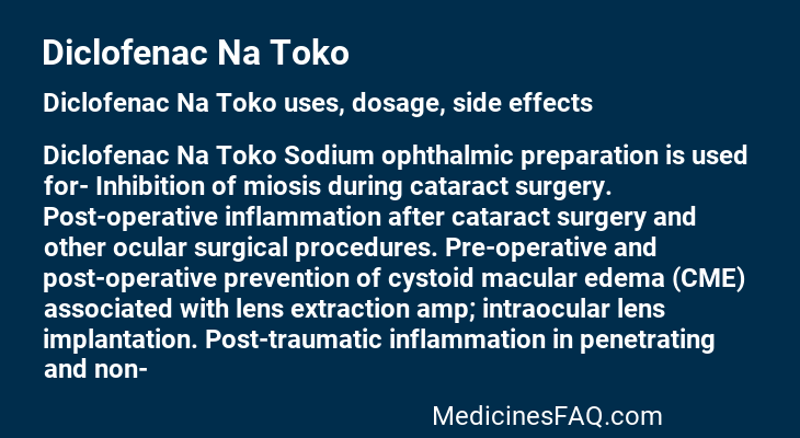 Diclofenac Na Toko
