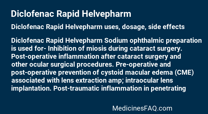 Diclofenac Rapid Helvepharm