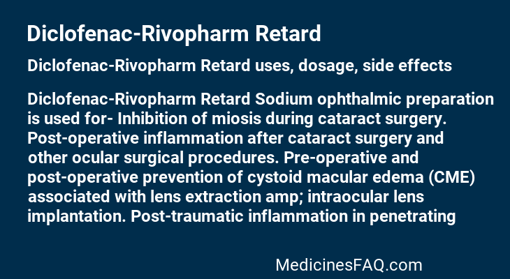 Diclofenac-Rivopharm Retard