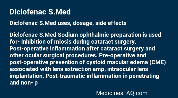 Diclofenac S.Med