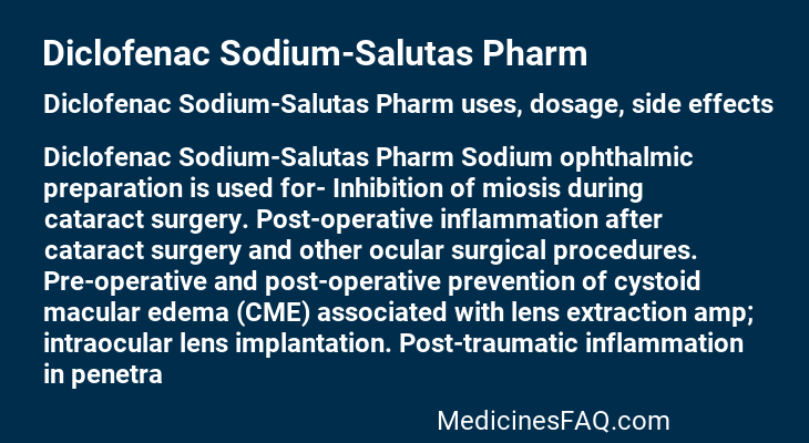 Diclofenac Sodium-Salutas Pharm