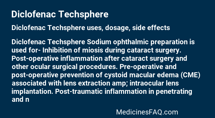 Diclofenac Techsphere