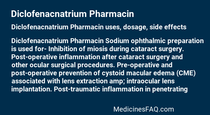 Diclofenacnatrium Pharmacin