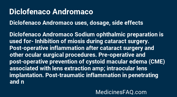 Diclofenaco Andromaco