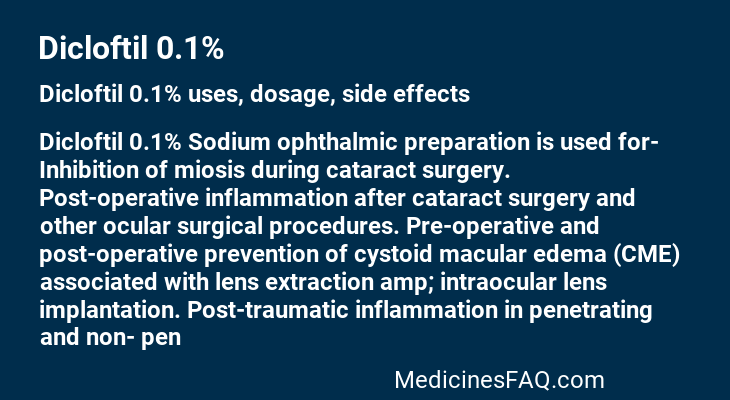 Dicloftil 0.1%