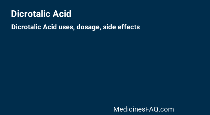 Dicrotalic Acid