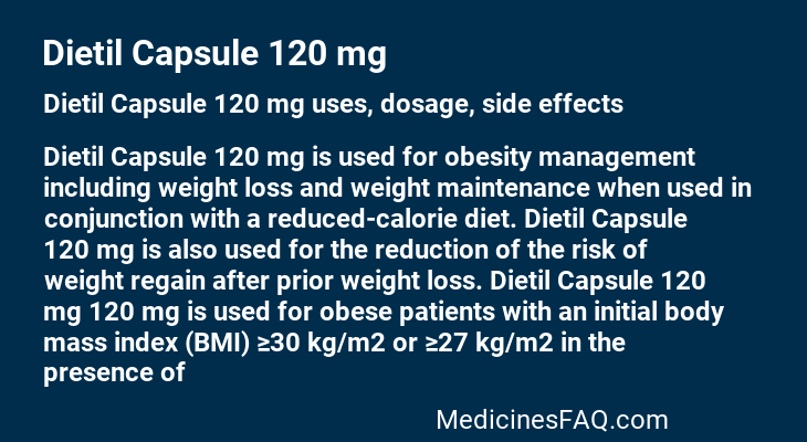 Dietil Capsule 120 mg