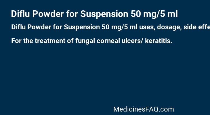 Diflu Powder for Suspension 50 mg/5 ml
