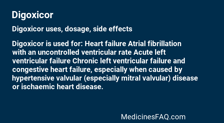 Digoxicor