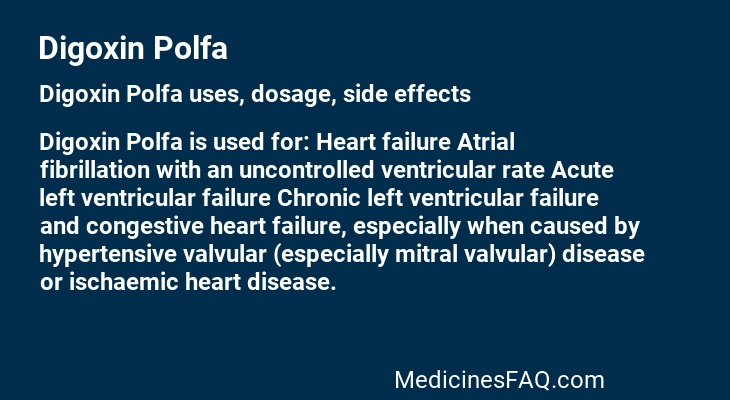 Digoxin Polfa