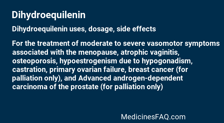 Dihydroequilenin