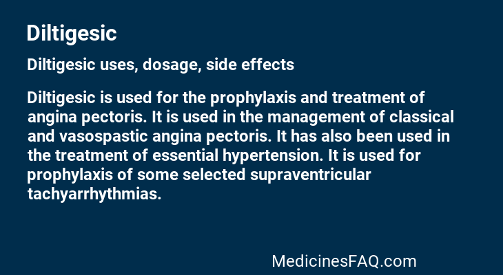 Diltigesic