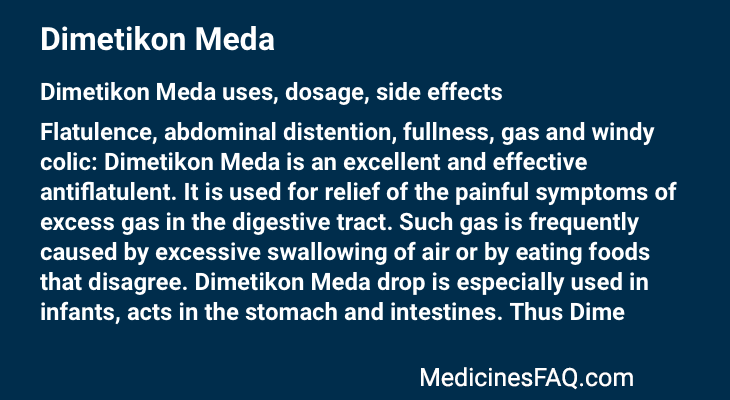 Dimetikon Meda