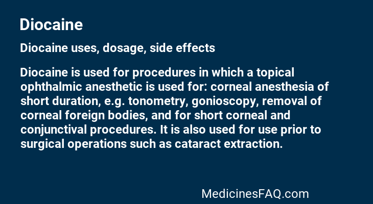 Diocaine
