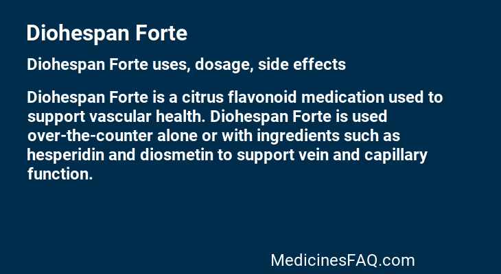 Diohespan Forte