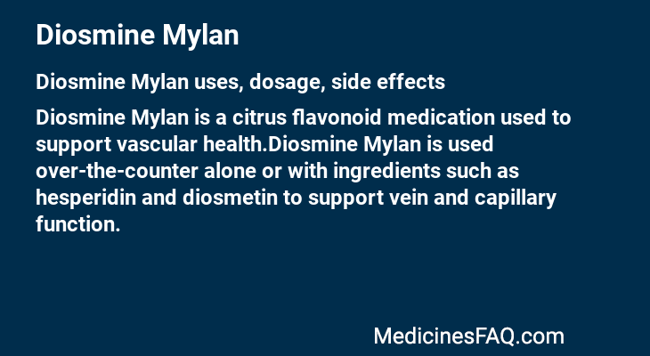 Diosmine Mylan