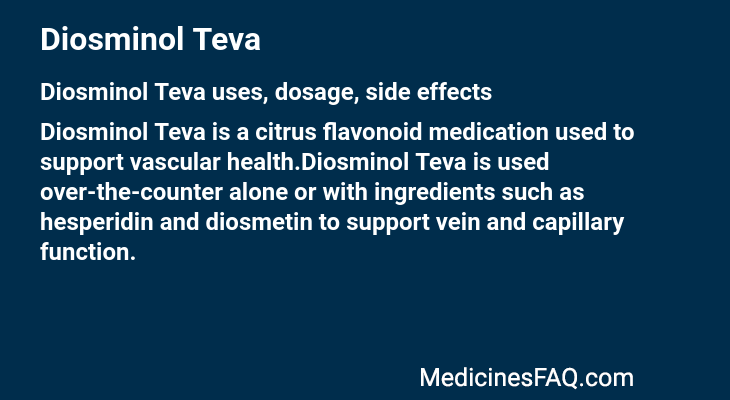 Diosminol Teva