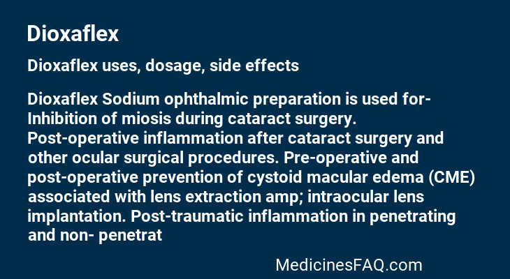 Dioxaflex