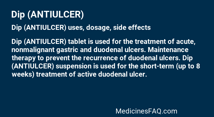 Dip (ANTIULCER)