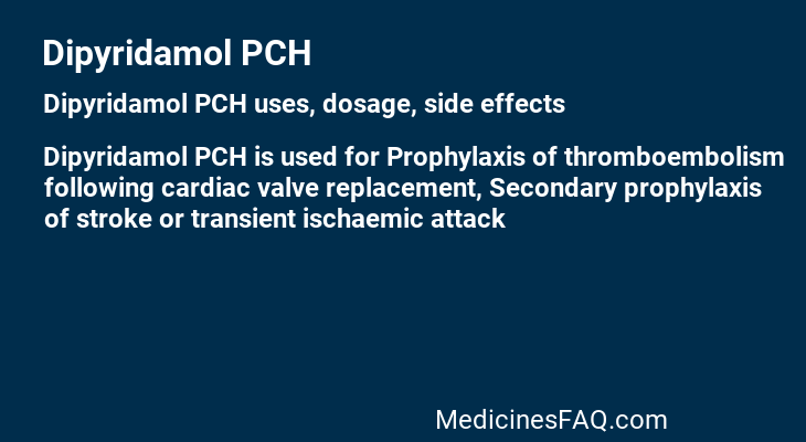 Dipyridamol PCH