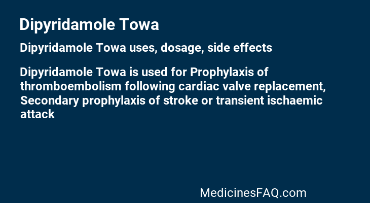 Dipyridamole Towa