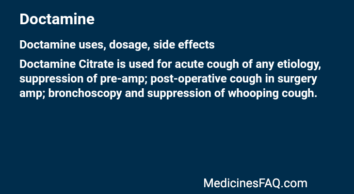 Doctamine