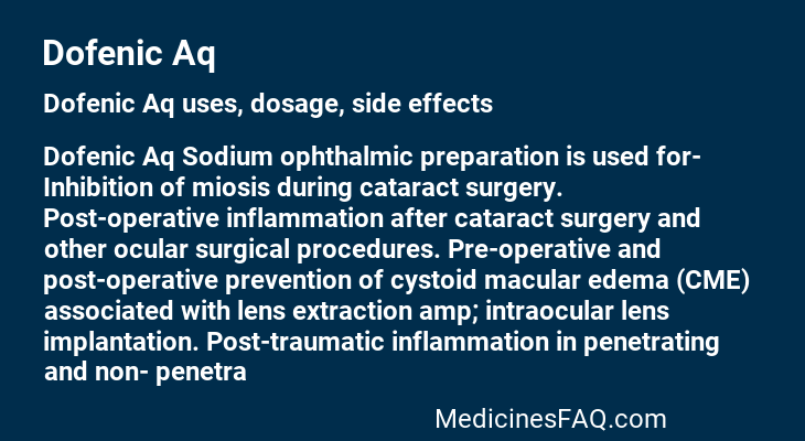 Dofenic Aq