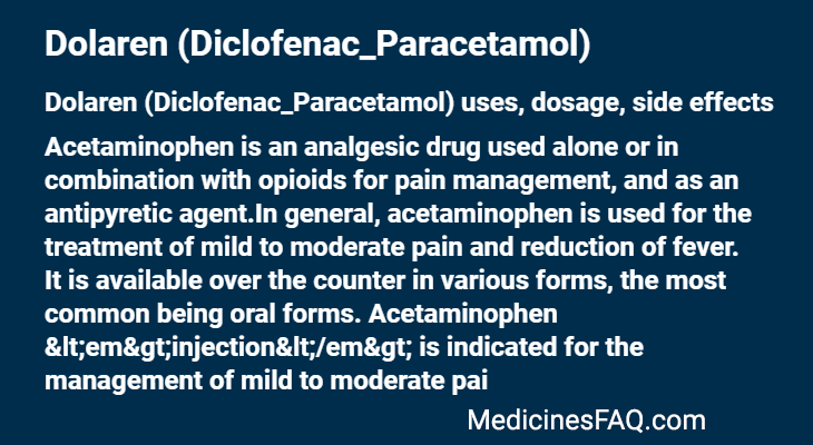 Dolaren (Diclofenac_Paracetamol)
