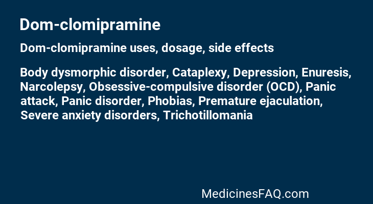 Dom-clomipramine