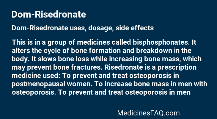 Dom-Risedronate
