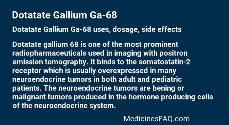 Dotatate Gallium Ga-68
