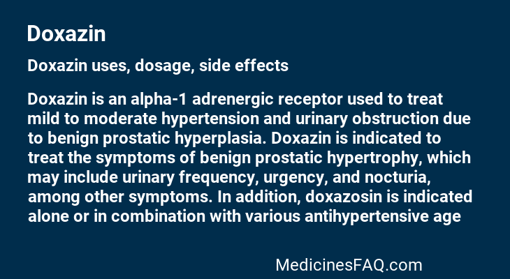 Doxazin