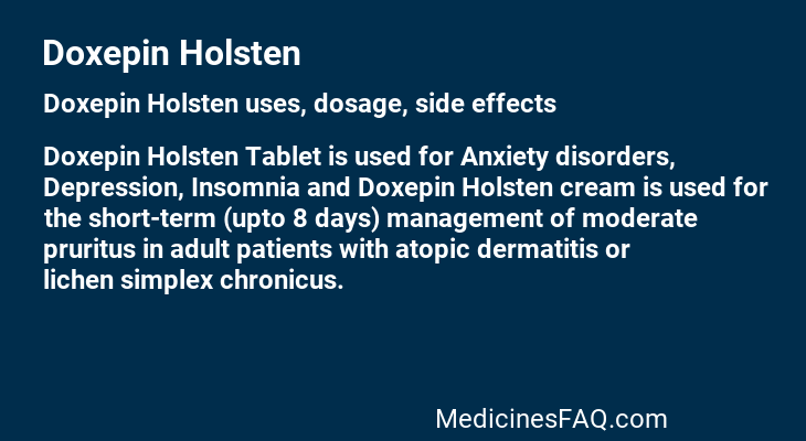 Doxepin Holsten