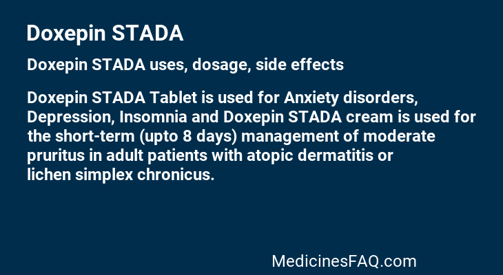 Doxepin STADA