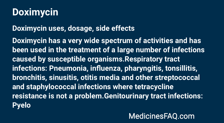 Doximycin