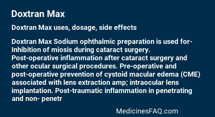 Doxtran Max