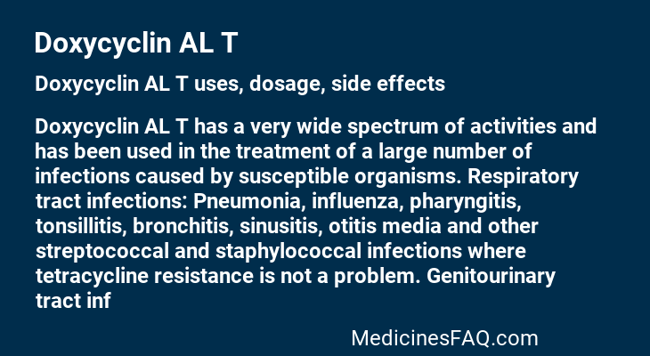 Doxycyclin AL T