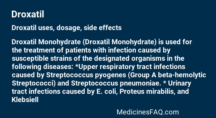 Droxatil