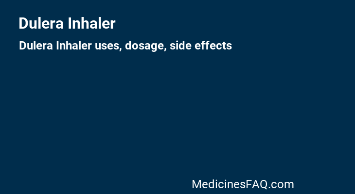 Dulera Inhaler