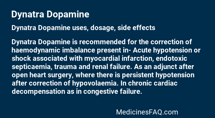 Dynatra Dopamine
