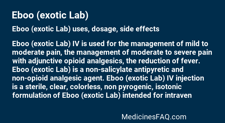 Eboo (exotic Lab)