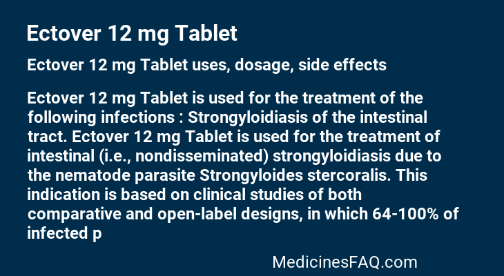 Ectover 12 mg Tablet