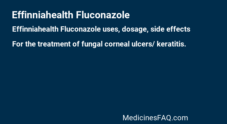 Effinniahealth Fluconazole