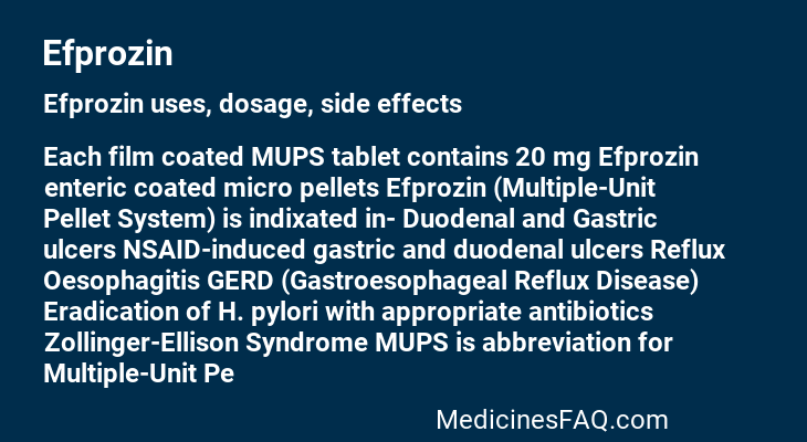 Efprozin