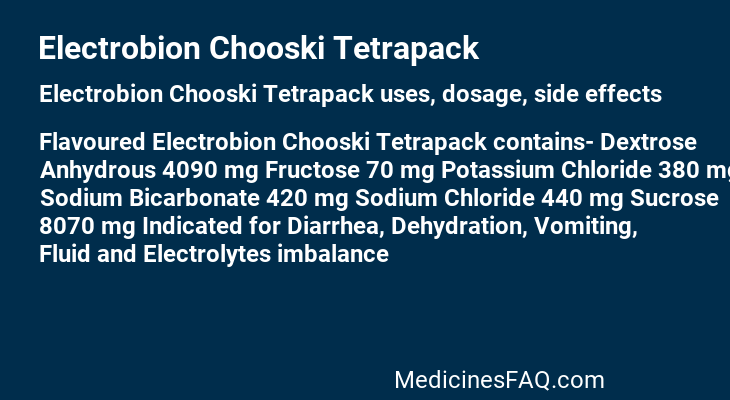 Electrobion Chooski Tetrapack