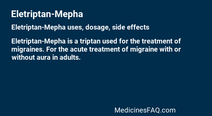 Eletriptan-Mepha