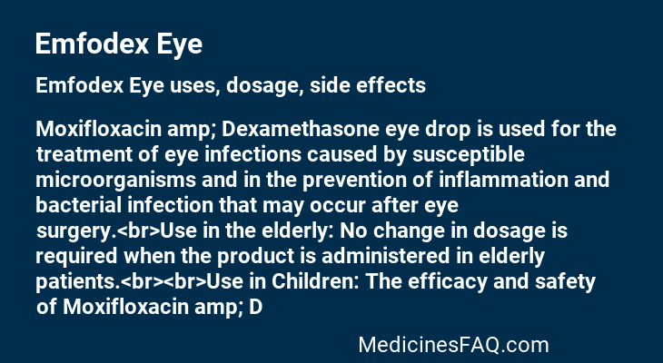 Emfodex Eye