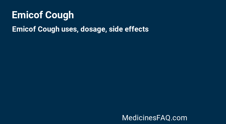 Emicof Cough